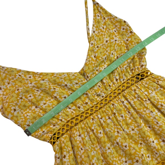 Forever 21 Yellow Floral Mini Dress - Picture 8 of 10